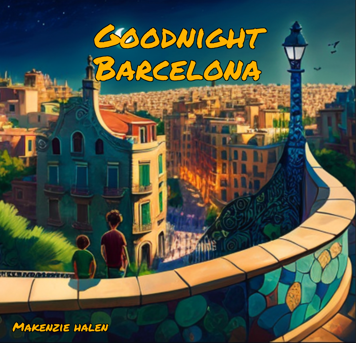 Goodnight Barcelona baby book