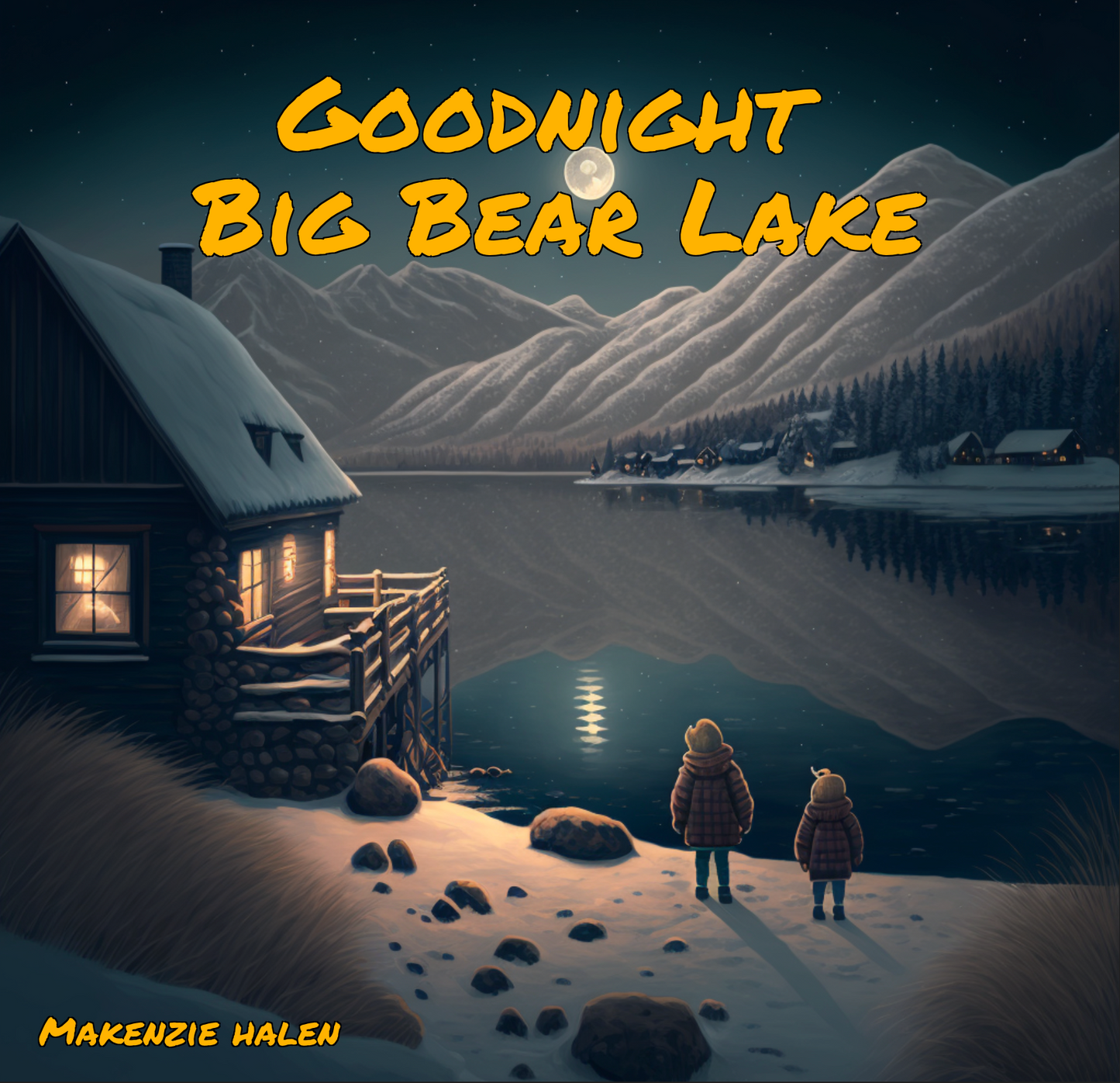 Goodnight Big Bear Lake baby book