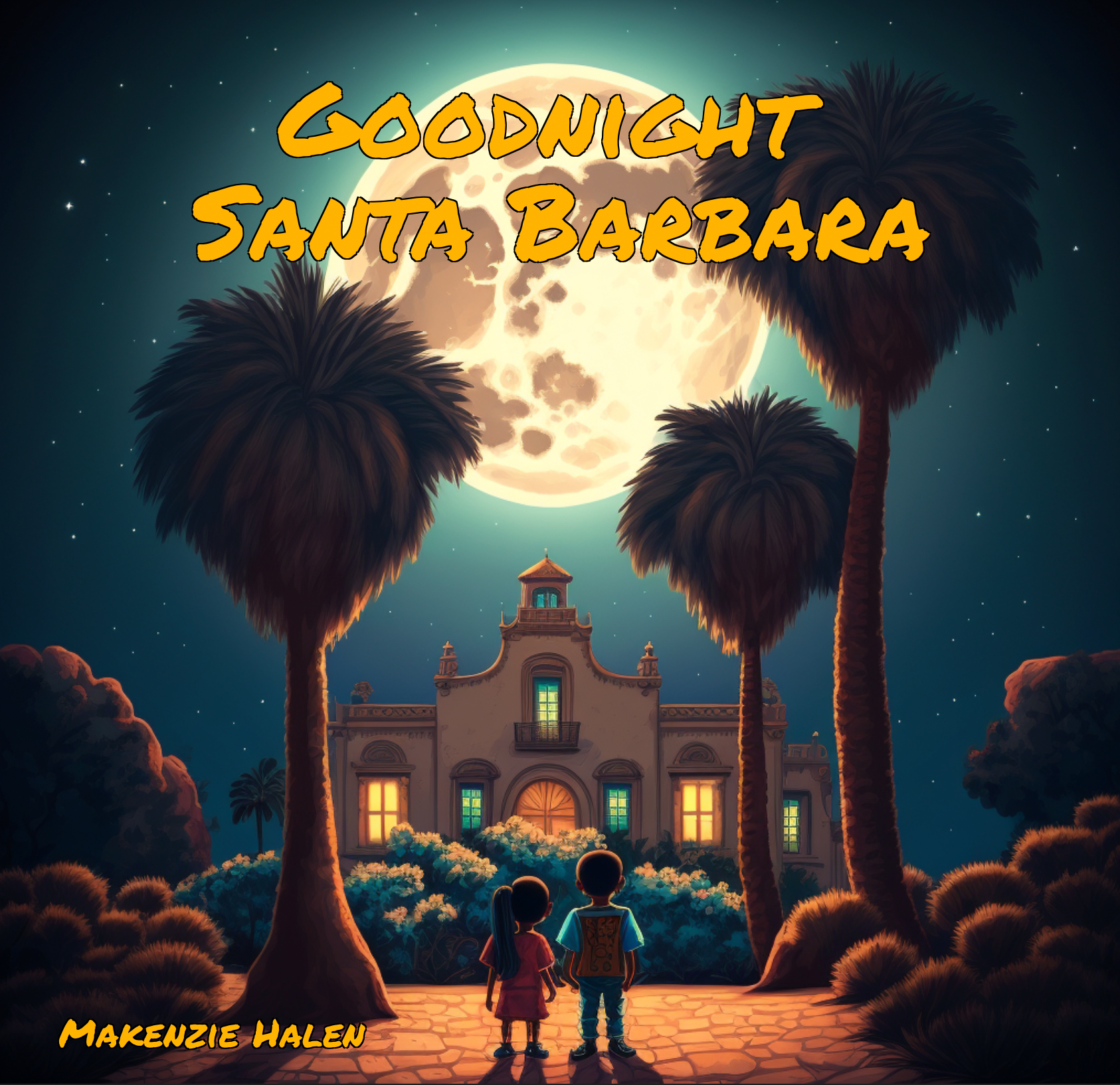 Goodnight Santa Barbara baby book