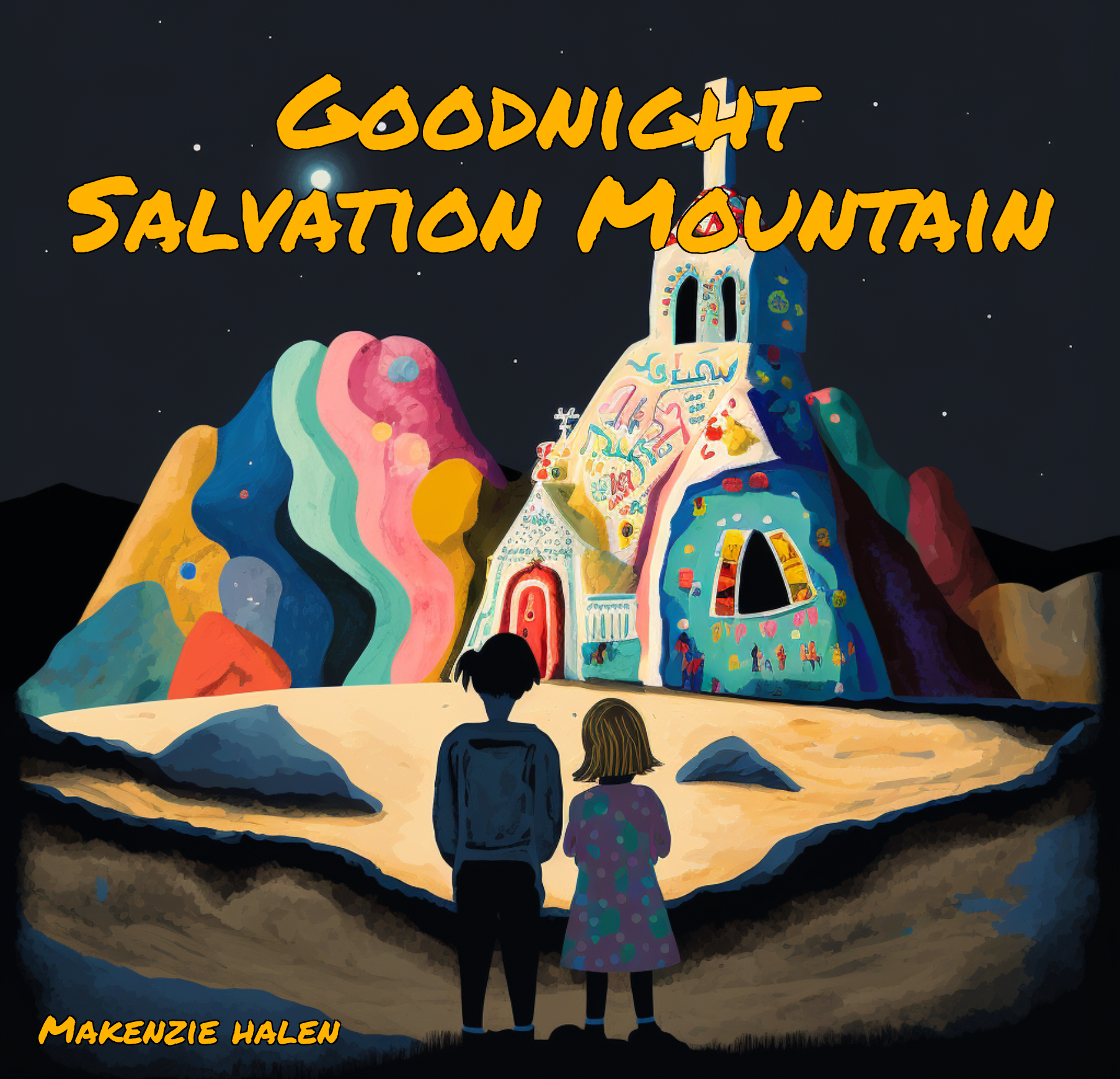 Goodnight Salvation Mountain baby book